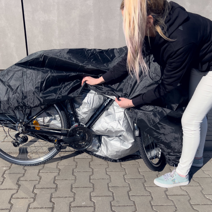 OEM - Vattentätt Grillöverdrag, Cykelöverdrag XXL - Svart