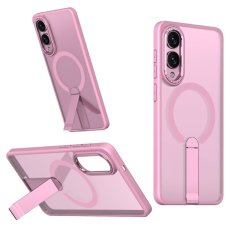 A-One Brand - Galaxy S25 Edge Mobilskal MagSafe Kickstand Acrylic - Rosa