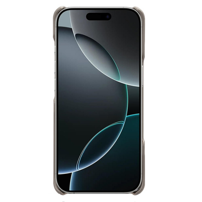 A-One Brand - iPhone 17 Pro Max Mobilskal Korthållare Dual - Grå 