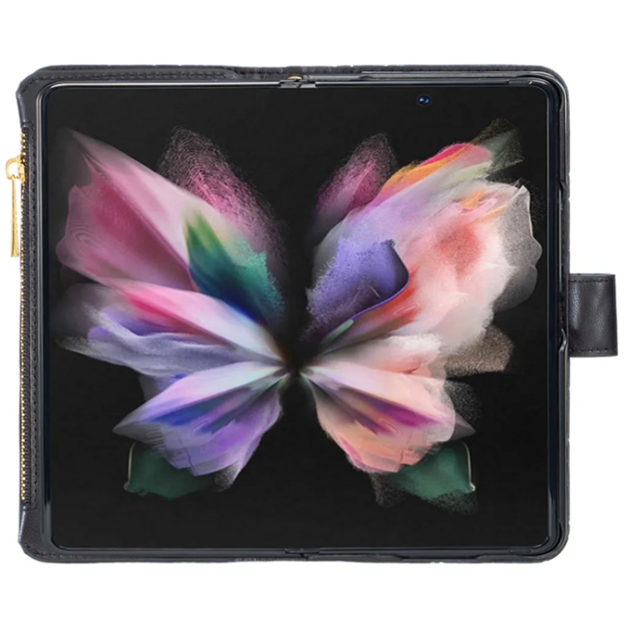 Taltech - Galaxy Z Fold 6 5G Plånboksfodral Binfen Color - Svart