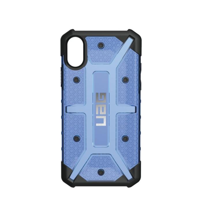 UTGATT5 - UAG iPhone X, Plasma Cover, Blå/Svart