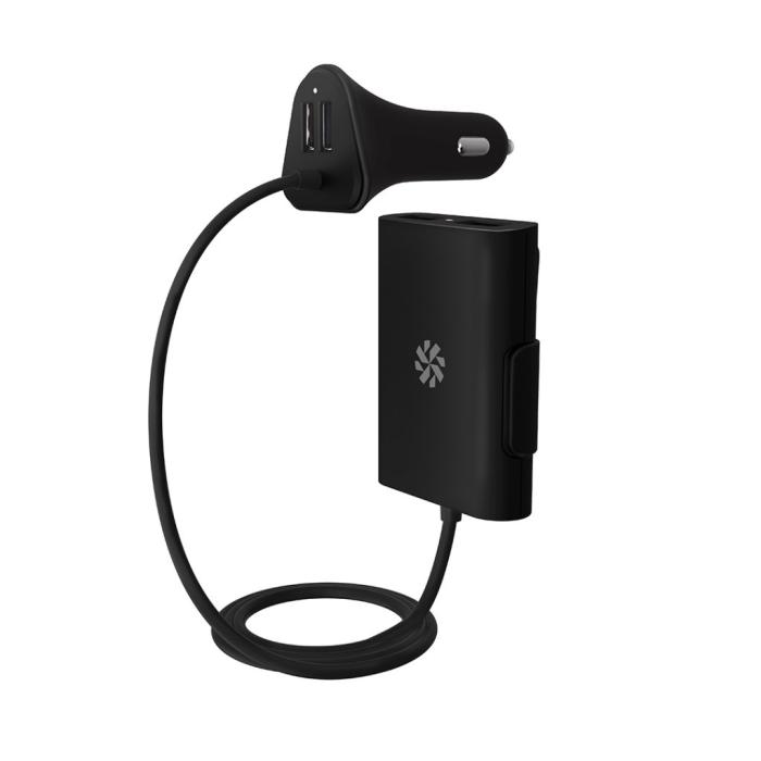 UTGATT1 - Kanex GoPower Shareable Billaddare - 4 USB portar