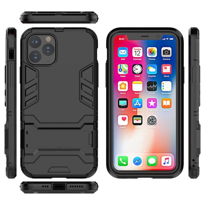 OEM - Skal med Kickstand Stativ för iPhone 11 Pro - Svart