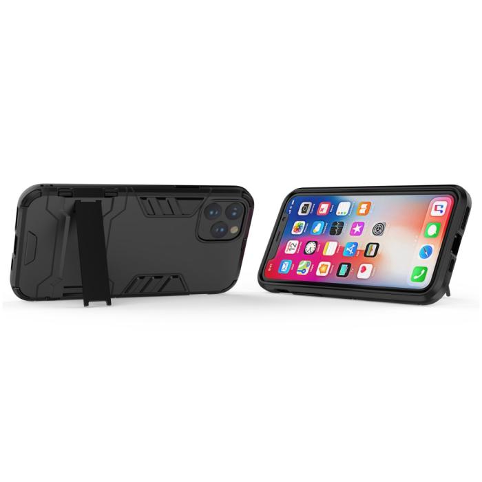 OEM - Skal med Kickstand Stativ för iPhone 11 Pro - Svart