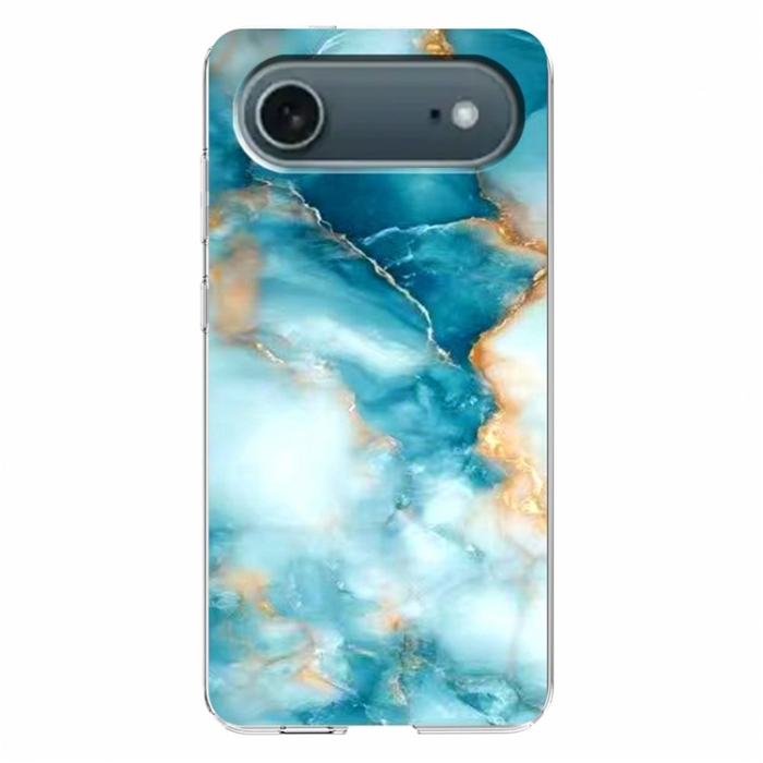 A-One Brand - iPhone Air Mobilskal Marble Pattern Printing Soft - Blå