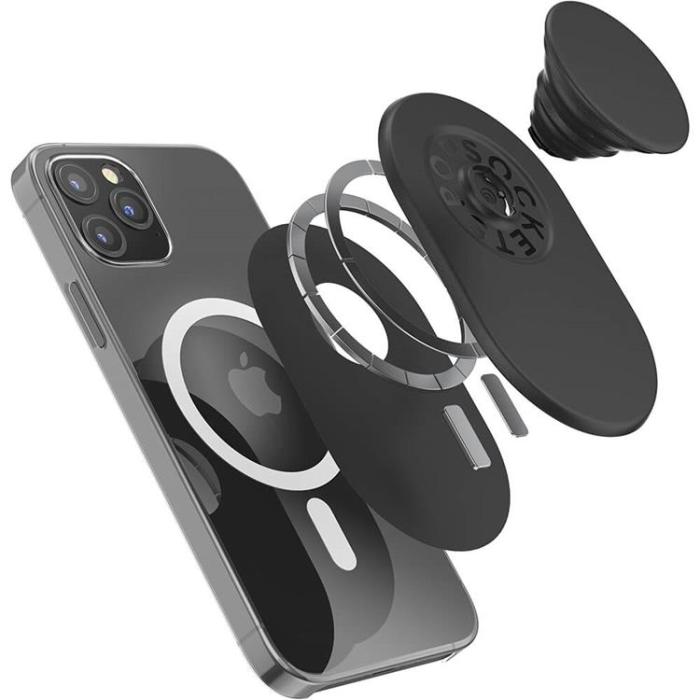 PopSockets - POPSOCKETS PopGrip För MagSafe - Svart