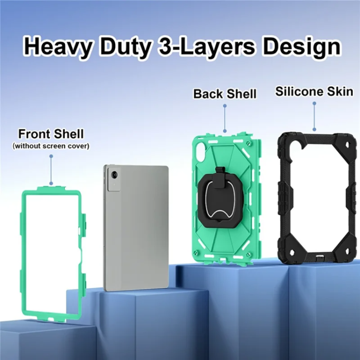 A-One Brand - Lenovo M11/Idea Tab Mobilskal Silikon Kickstand