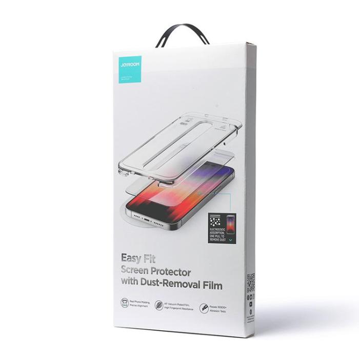 Joyroom - Joyroom iPhone 14 Plus Skärmskydd i Härdat glas med Mounting Kit