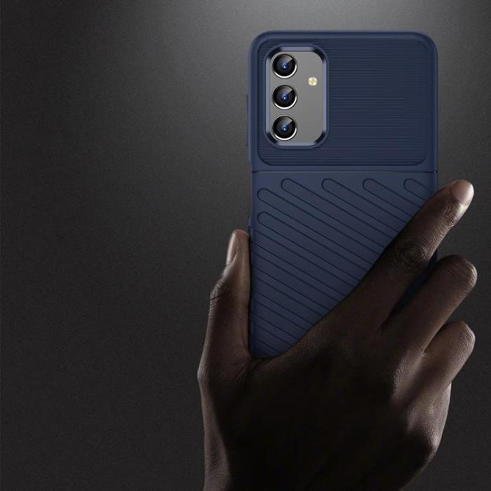OEM - Thunder Flexible Armored Skal Galaxy A13 5G - Blå