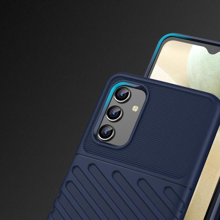 OEM - Thunder Flexible Armored Skal Galaxy A13 5G - Blå