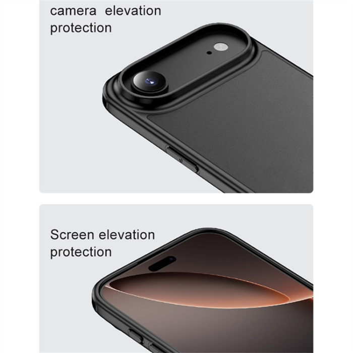 A-One Brand - iPhone Air Mobilskal Airbag Anti Drop TPU Matte - Svart