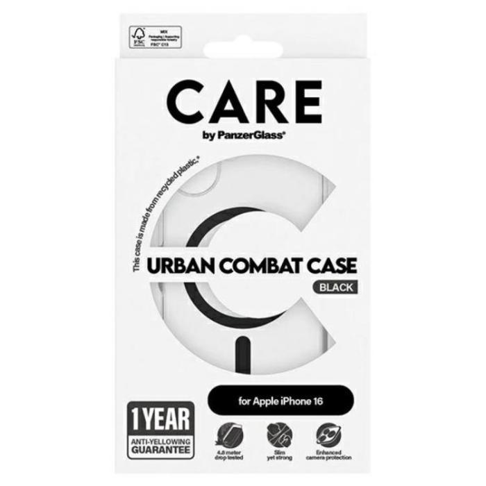 PanzerGlass - CARE By PanzerGlass iPhone 16 Mobilskal MagSafe - Svart