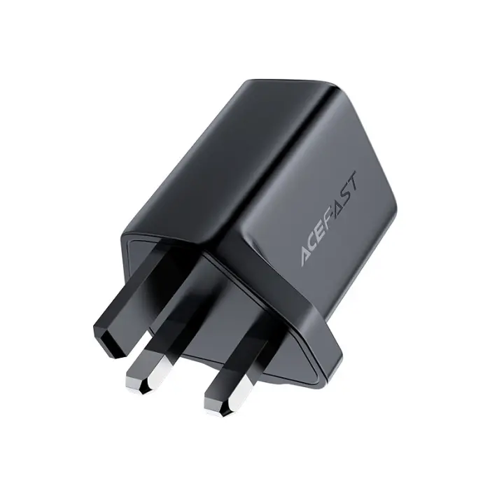 Acefast - Acefast PD UK Väggladdare USB-C 20W - Svart