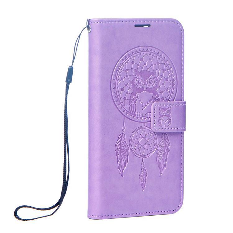 Galaxy S24 Plånboksfodral Mezzo Dream Catcher - Lila | 2353 | AlltMobil