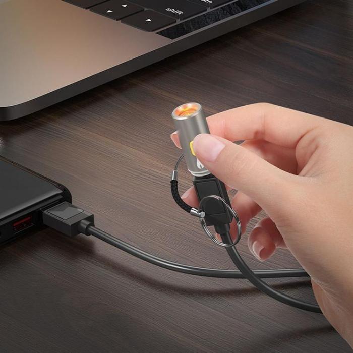 Hoco - Hoco USB-C Adapter till Cigarettändare UA38 - Guld