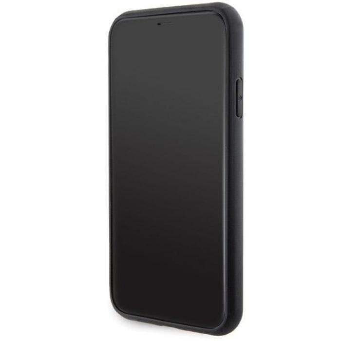 KARL LAGERFELD - KARL LAGERFELD iPhone 11/XR Mobilskal Gripstand Pins - Svart