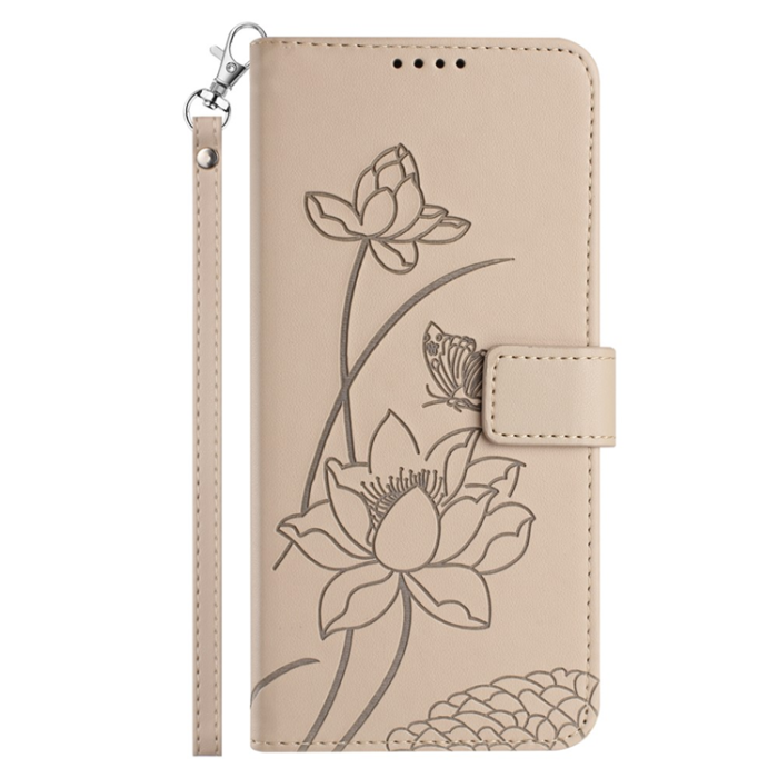 A-One Brand - Sony Xperia 10 VII Plånboksfodral Lotus Imprint - Beige