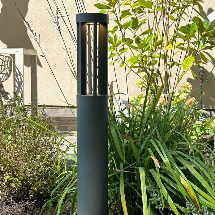 LightsOn - LightsOn Helix Pollare 73cm 560lm 3000K 8W Antracit
