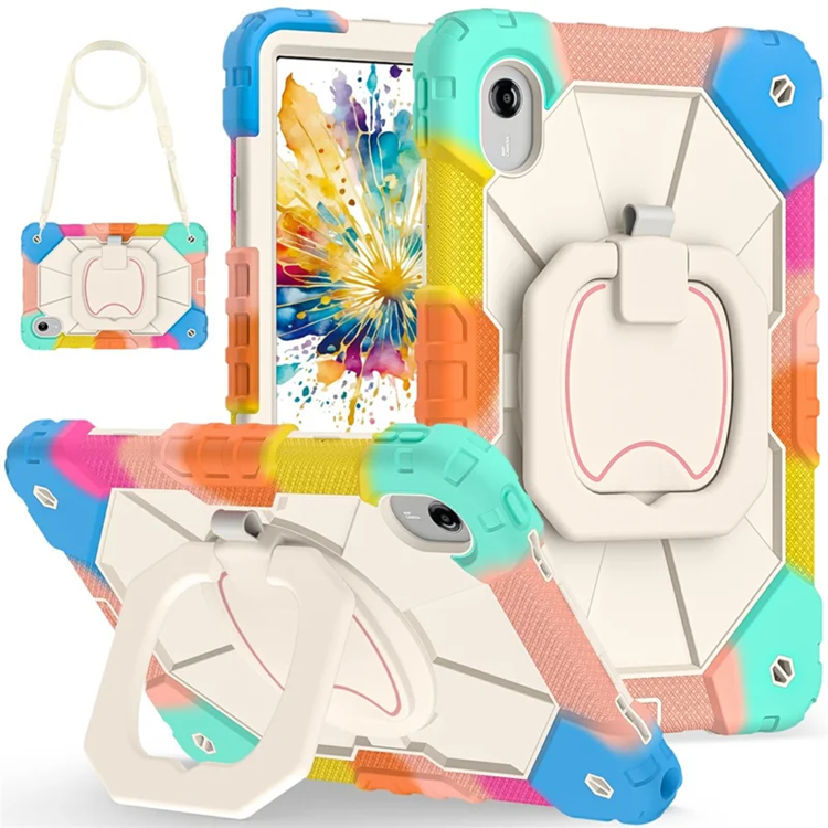 Lenovo M11/Idea Tab Mobilskal Silikon Kickstand (Colorful Blå) | 2353 | AlltMobil