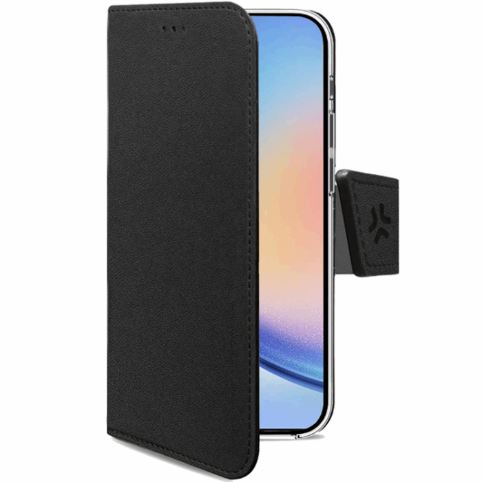 Celly - Celly Galaxy A35 5G Plånboksfodral Wally - Svart