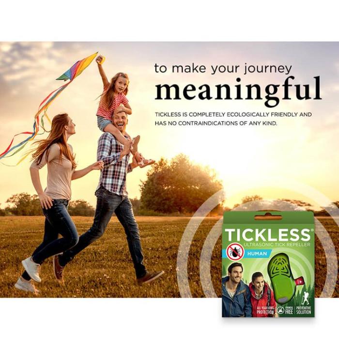 Tickless - Tickless Fästingskydd Human Grön
