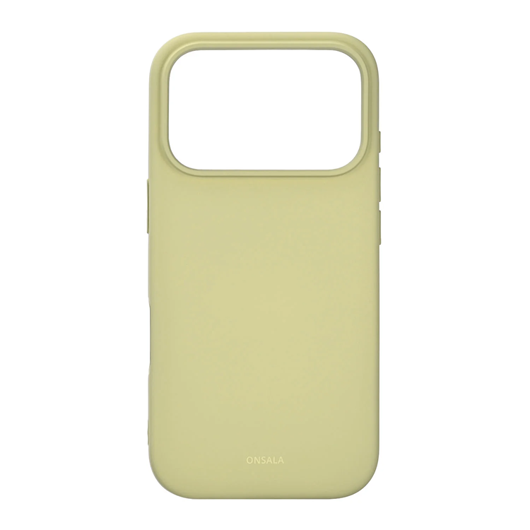 ONSALA iPhone 17 Pro Mobilskal med Silikonkänsla - Lime | 2353 | AlltMobil
