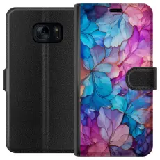 Gustaf - Pl&aring;nboksfodral till Samsung Galaxy S7 med Magiskt