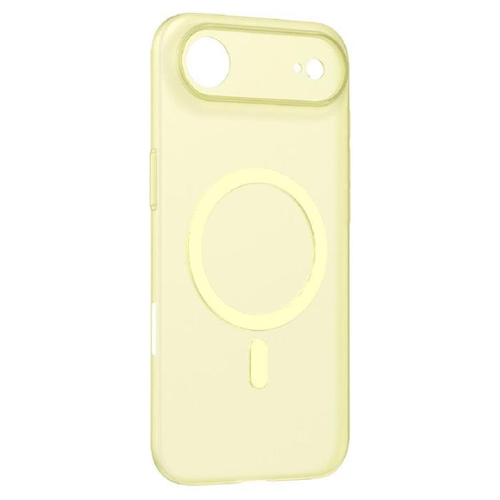 MOMAX - MOMAX iPhone Air Mobilskal MagSafe Ultra Slim - Transparent Gul