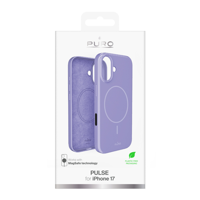 Puro - Puro iPhone 17 Mobilskal Magsafe Polycarbonate Pulse - Rosa