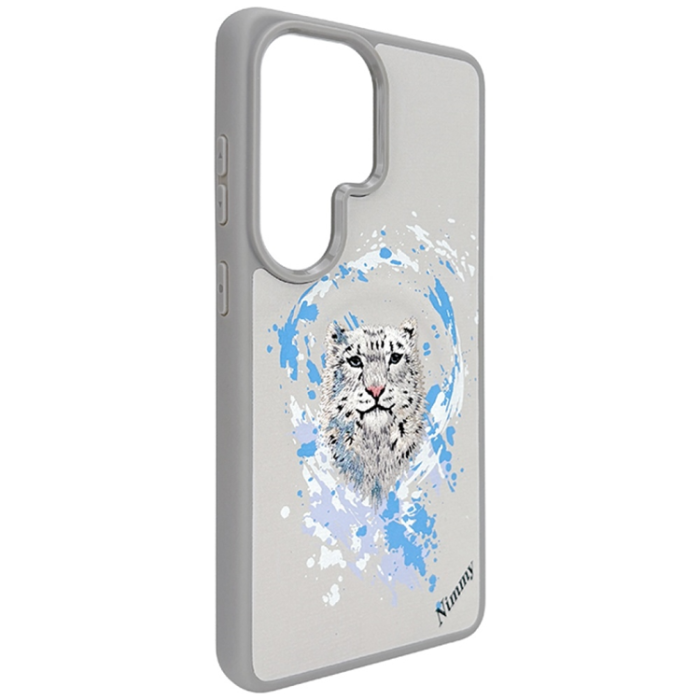 NIMMY - Nimmy Mobilskal För Galaxy S26 Ultra MagSafe Panther - Ljusgrå