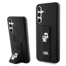 KARL LAGERFELD - Karl Lagerfeld Mobilskal till Galaxy S23 FE Gripstand Saffiano Pins