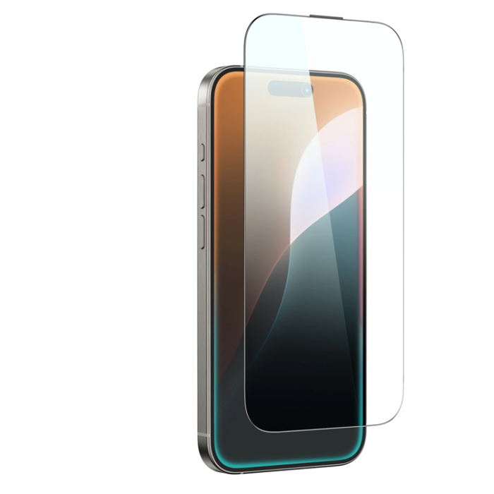AmazingThing - AmazingThing iPhone 16 Härdat Glas Skärmskydd Titan Max