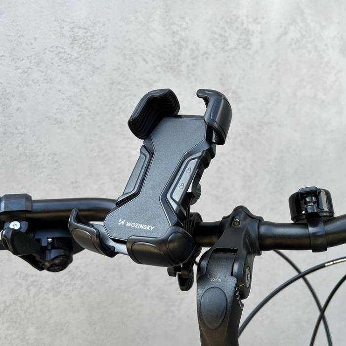 Wozinsky - Wozinsky Mobilhållare För Cykel Till Motorcykel Skotrar - Svart