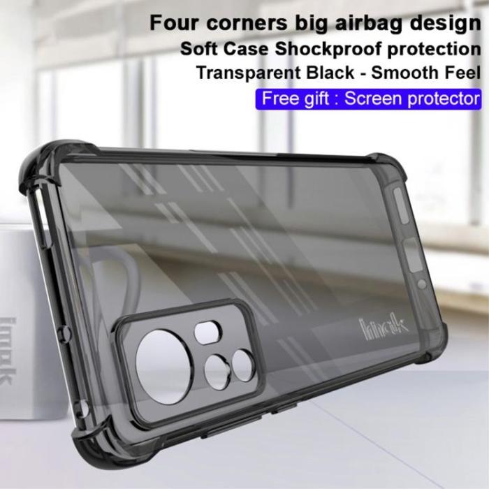 Imak - IMAK Anti-Scratch Skal Xiaomi 12 Pro - Svart