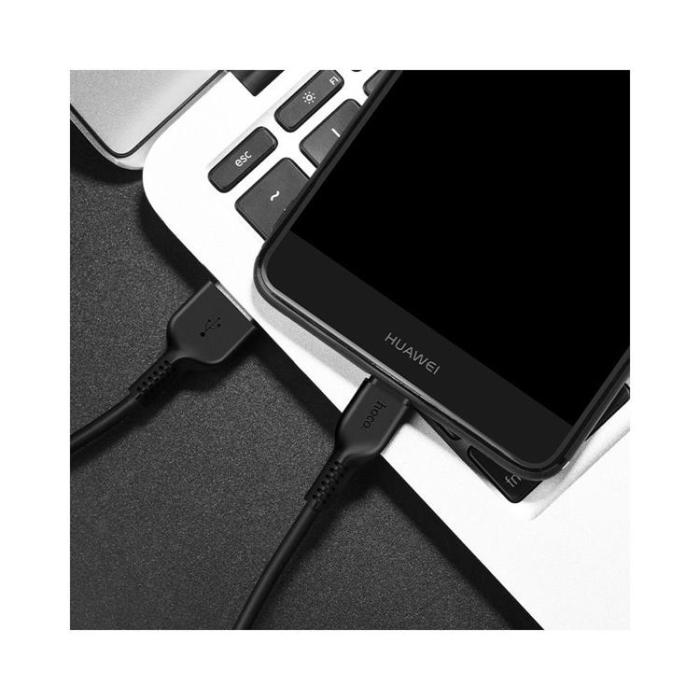 Hoco - Hoco X13 Micro USB Kabel 1m -Svart