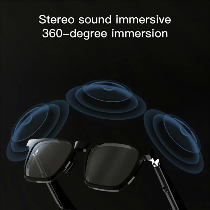 OEM - Smart Glasses Bluetooth-kompatibla hörlurar G01-09 - Svart