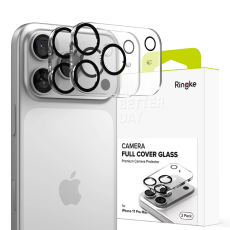 Ringke - [2-pack] Ringke Kameraskydd H&auml;rdat Glas f&ouml;r iPhone 17 Pro Max - Svart