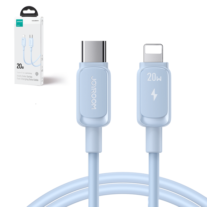 Joyroom - Joyroom USB-C till lightning kabel 20W 1.2m - Blå