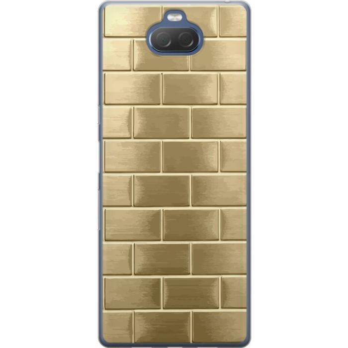 iSecrets - Mobilskal till Sony Xperia 10 Plus med Gyllene Murstenar