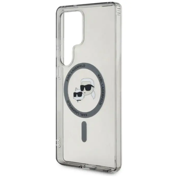 KARL LAGERFELD - Karl Lagerfeld Galaxy S25 Ultra Mobilskal MagSafe Karl & Choupette Logo - Svart