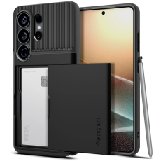 Spigen - Spigen Mobilskal F&ouml;r Galaxy S26 Ultra Slim Armor CS - Svart