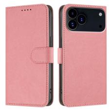 A-One Brand - iPhone 17 Pro Plånboksfodral Solid Color - Rosa