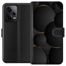 Gustaf - Pl&aring;nboksfodral till Xiaomi Redmi Note 12 Pro med Lyxig Cirklar