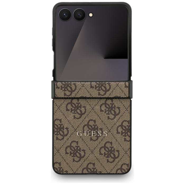 Guess - Guess Mobilskal För Galaxy Z Flip 7 MagSafe 4G Classic - Brun