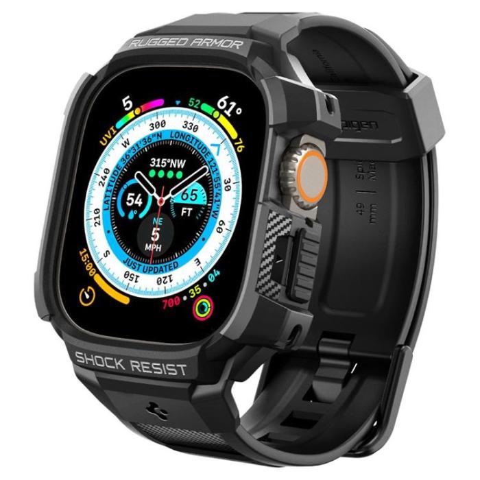 Spigen - Spigen Apple Watch Ultra 1/2 (49mm) Armband Rugged Armor Pro