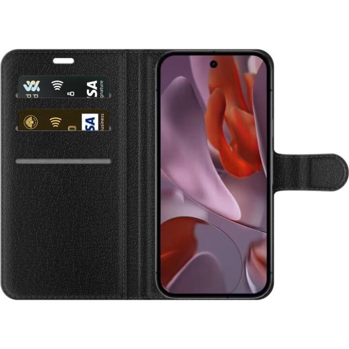 iSecrets - Plånboksfodral till Google Pixel 9a med Blommor och fjärillar