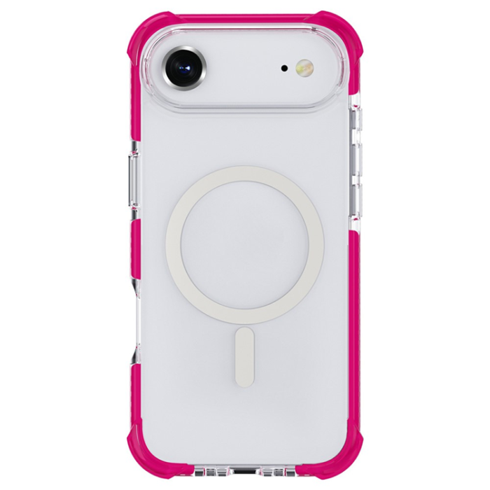 A-One Brand - iPhone Air Mobilskal MagSafe Förstärkta Hörn Acrylic - Rosa