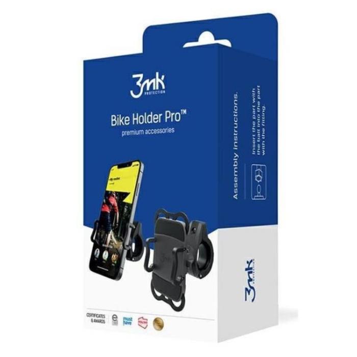 3MK - 3MK Cykelhållare Pro Tillbehör - Svart