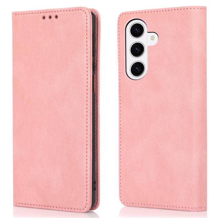 OEM - Plånboksfodral för Samsung Galaxy S26 Magnetiskt Konstläder - Roséguld