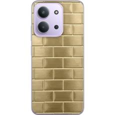 iSecrets - Mobilskal till Xiaomi Redmi 15C med Gyllene Murstenar